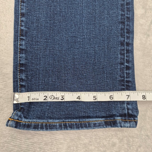 American Eagle 33x32 (34x30) Men's Airflex+ Straight Jeans Dark Wash Stretch - Picture 2 of 11